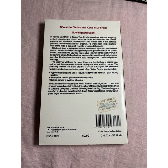 Lot Of 2 Gambling Books How To Gamble In A Casino & To Bid Or Not To Bid - Picture 3 of 11